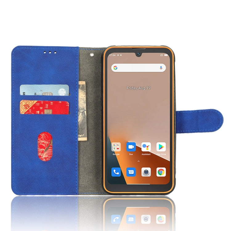 For Blackview BV5200 Skin Feel Magnetic Flip Leather Phone Case(Blue) - More Brand by PMC TechLife | Online Shopping South Africa | PMC TechLife | Buy Now Pay Later Mobicred