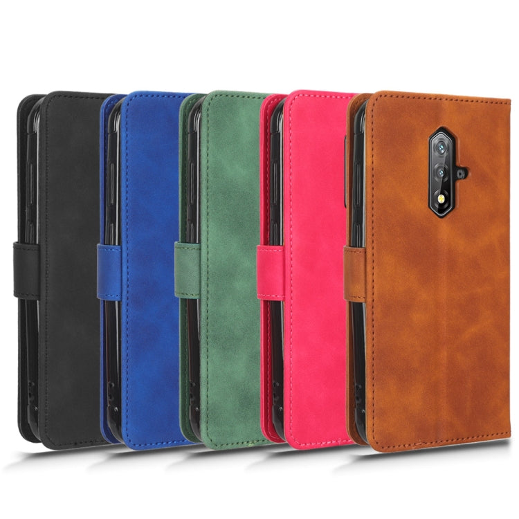 For Blackview BV5200 Skin Feel Magnetic Flip Leather Phone Case(Black) - More Brand by PMC TechLife | Online Shopping South Africa | PMC TechLife