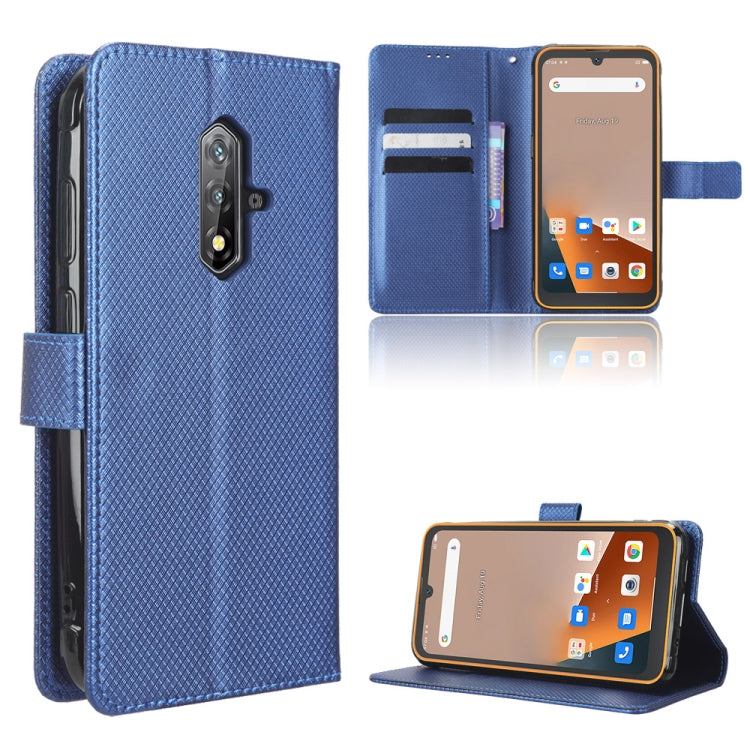 For Blackview BV5200 Diamond Texture Leather Phone Case(Blue) - More Brand by PMC TechLife | Online Shopping South Africa | PMC TechLife | Buy Now Pay Later Mobicred