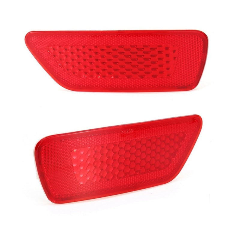 1 Pair For Jeep Grand Cherokee 2011-2018 Car Rear Bumper Lamp Reflector 57010720AC 57010721AC(Red) - Warning Lights by PMC Jewellery | Online Shopping South Africa | PMC Jewellery | Buy Now Pay Later Mobicred