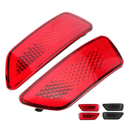 1 Pair For Jeep Grand Cherokee 2011-2018 Car Rear Bumper Lamp Reflector 57010720AC 57010721AC(Red) - Warning Lights by PMC Jewellery | Online Shopping South Africa | PMC Jewellery | Buy Now Pay Later Mobicred