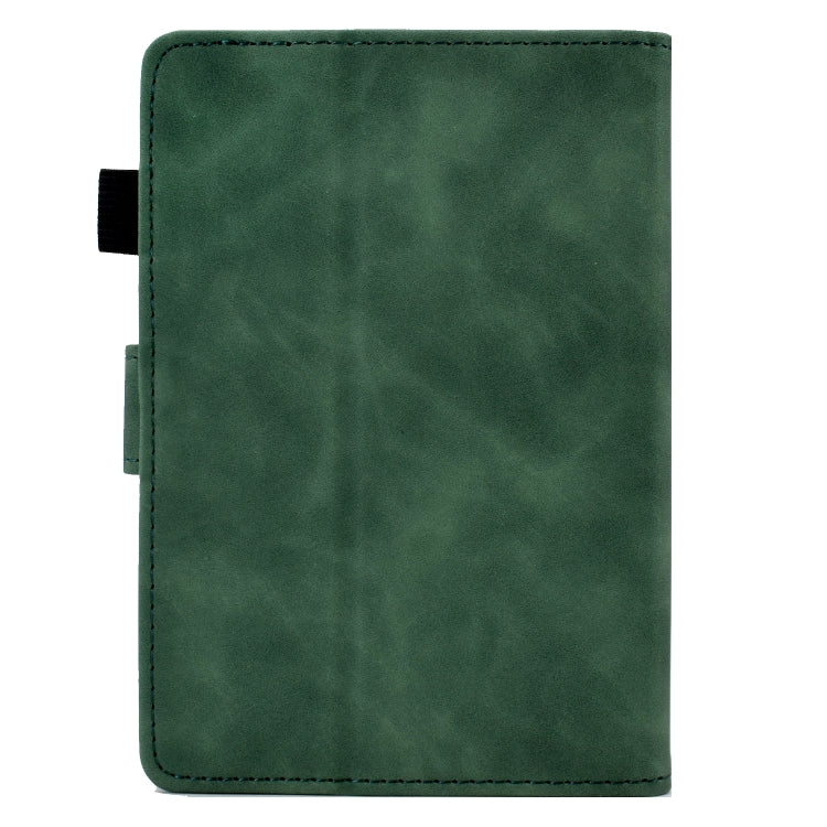 For Amazon Kindle Paperwhite 4/3/2/1 Tower Embossed Leather Smart Tablet Case(Green) - free shipping - PMC TechLife - Order now!