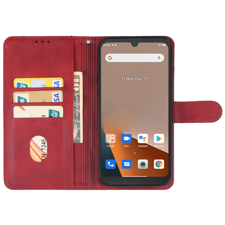 For Blackview BV5200 Pro Leather Phone Case(Red) - More Brand by PMC Jewellery | Online Shopping South Africa | PMC Jewellery