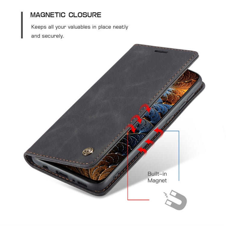 For Galaxy M31 CaseMe-013 Multifunctional Horizontal Flip Leather Case with Card Slot & Holder & Wallet(Black) - Galaxy Phone Cases by CaseMe | Online Shopping South Africa | PMC Jewellery | Buy Now Pay Later Mobicred