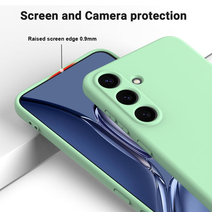 For Samsung Galaxy S25 5G Color Liquid Silicone Phone Case(Green) - Galaxy S25 5G Cases by PMC Jewellery | Online Shopping South Africa | PMC Jewellery | Buy Now Pay Later Mobicred