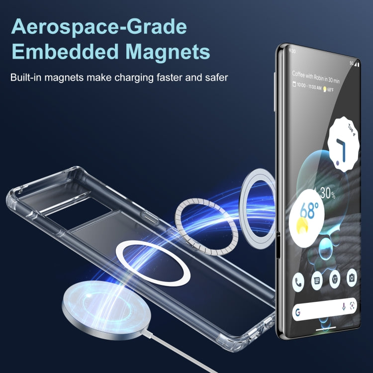 For Google Pixel 7 Transparent Frosted MagSafe Phone Case - free shipping - PMC TechLife - Order now!