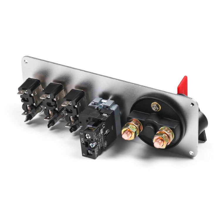 12V Racing Car LED Ignition Switch One Key Start Combination Panel - Car Switches by PMC TechLife | Online Shopping South Africa | PMC TechLife | Buy Now Pay Later Mobicred