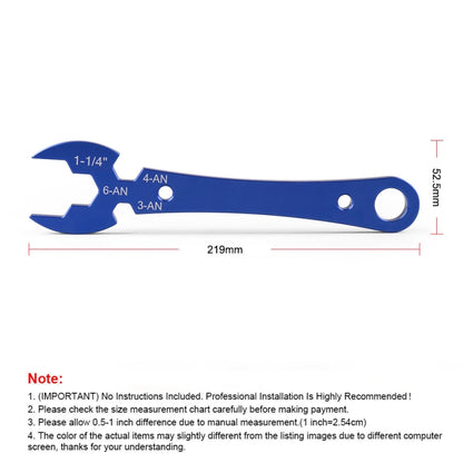 AN3 AN4 AN6 1-1/4 inch Car Modification Oil Cooling Joint Wrench - Sheet Metal Tools by PMC Jewellery | Online Shopping South Africa | PMC Jewellery | Buy Now Pay Later Mobicred