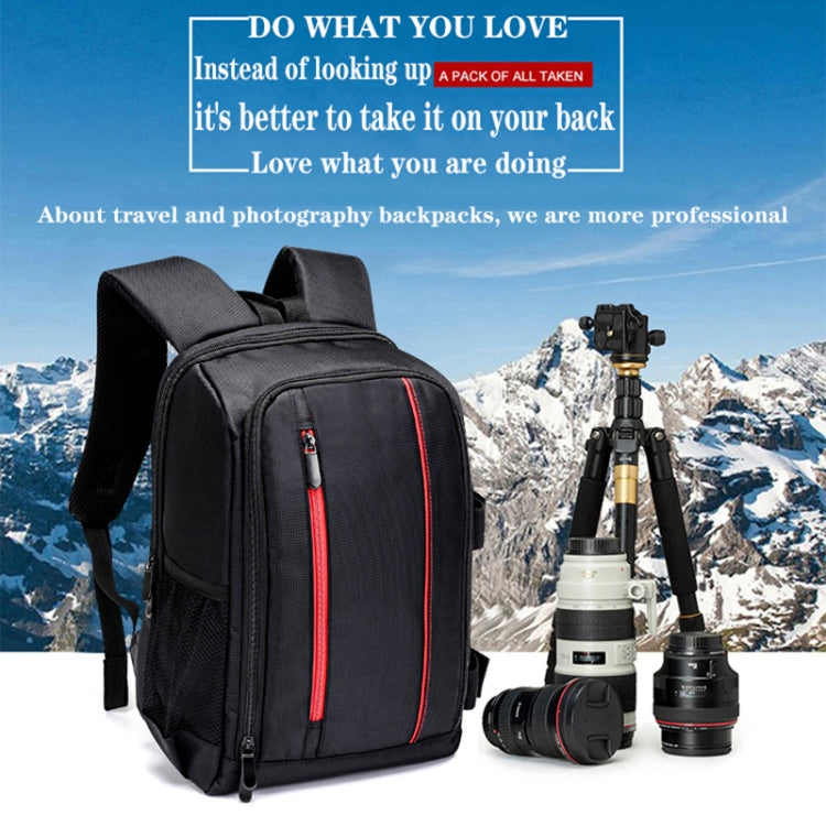 Outdoor Camera Backpack Waterproof Photography Camera Shoulders Bag, Size:45x32x18cm(Orange) - Backpack by PMC TechLife | Online Shopping South Africa | PMC TechLife | Buy Now Pay Later Mobicred