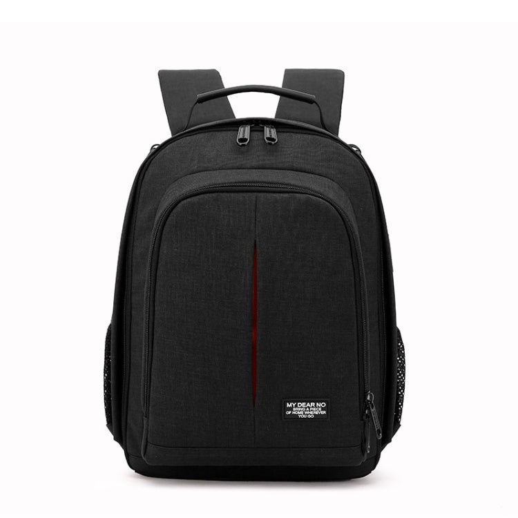 Small Waterproof Camera Backpack Shoulders SLR Camera Bag(Black) - Backpack by PMC TechLife | Online Shopping South Africa | PMC TechLife | Buy Now Pay Later Mobicred