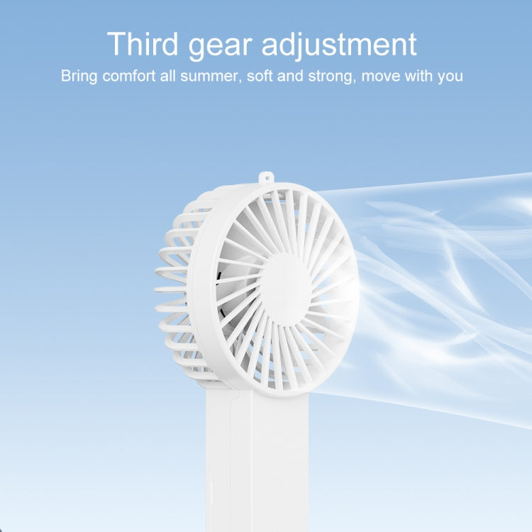 WT-F58 Hanging Neck Handheld Electric Fan(White) - Electric Fans by PMC Jewellery | Online Shopping South Africa | PMC Jewellery | Buy Now Pay Later Mobicred