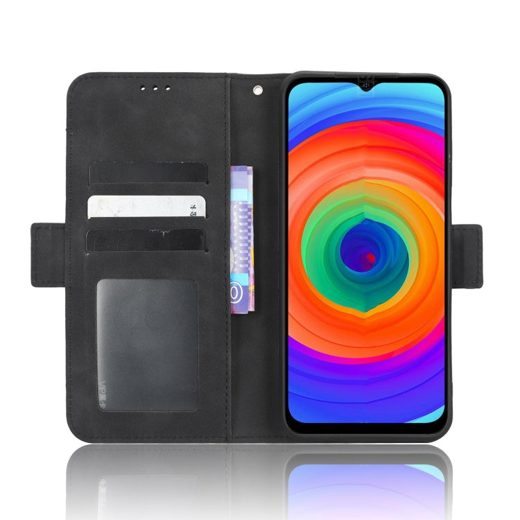 For Ulefone Note 14 Skin Feel Calf Texture Card Slots Leather Phone Case(Black) - Ulefone Cases by PMC Jewellery | Online Shopping South Africa | PMC Jewellery | Buy Now Pay Later Mobicred