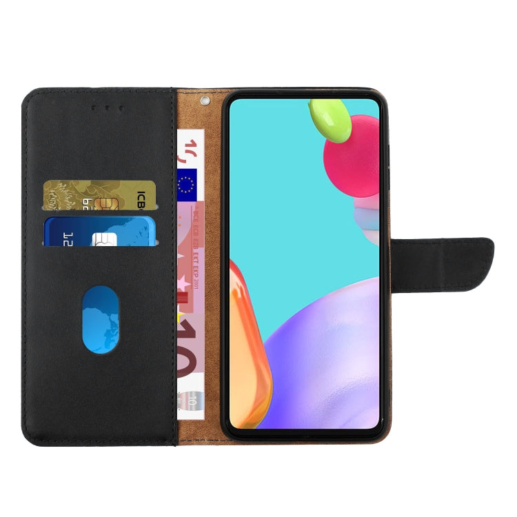 For Honor X5 4G Genuine Leather Fingerprint-proof Flip Phone Case(Black) - Honor Cases by PMC TechLife | Online Shopping South Africa | PMC TechLife | Buy Now Pay Later Mobicred