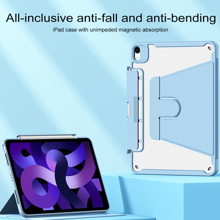 For Huawei MatePad 10.8 Detachable Rotating Leather Tablet Case(Black) - Huawei by PMC TechLife | Online Shopping South Africa | PMC TechLife | Buy Now Pay Later Mobicred