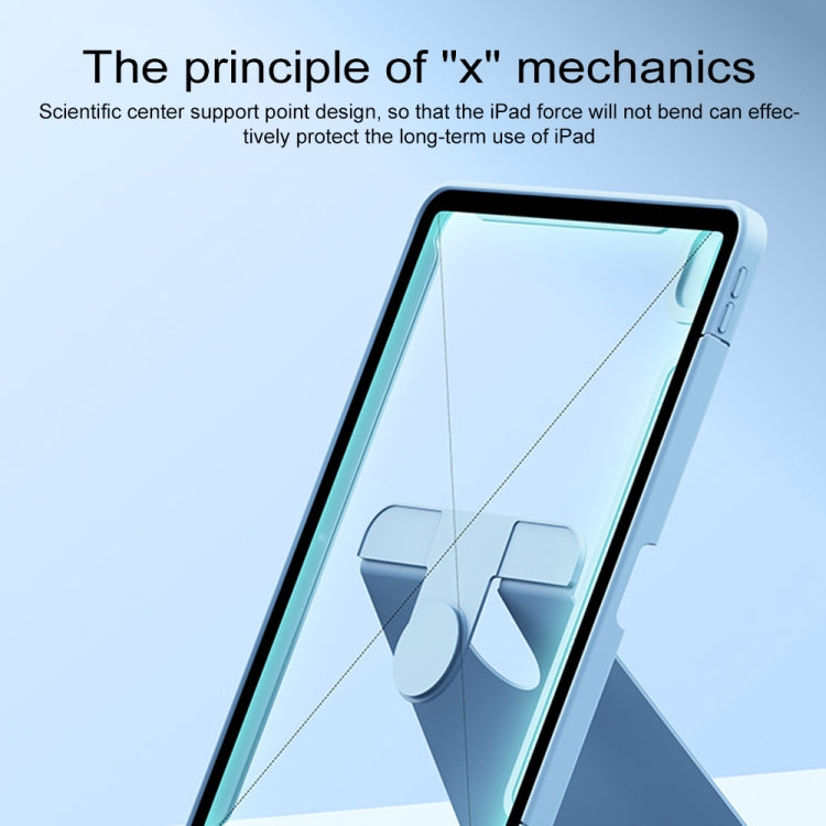 For Huawei MatePad 11 Detachable Rotating Leather Tablet Case(Blue) - Huawei by PMC TechLife | Online Shopping South Africa | PMC TechLife | Buy Now Pay Later Mobicred