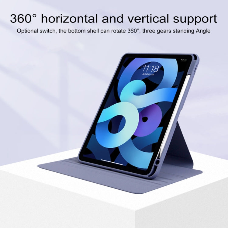 For Huawei MatePad Pro 11 inch Acrylic Rotating Leather Tablet Case(Purple) - Huawei by PMC TechLife | Online Shopping South Africa | PMC TechLife | Buy Now Pay Later Mobicred