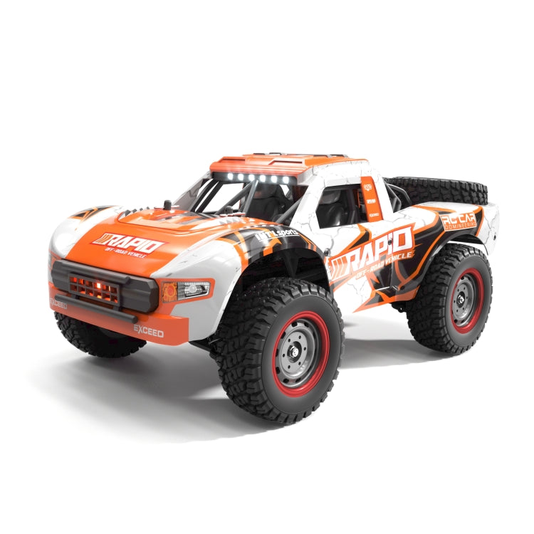 JJR/C Q130 Full-scale Brushless Four-wheel Drive High-speed Pickup RC Car(Orange) - RC Cars by JJR/C | Online Shopping South Africa | PMC Jewellery | Buy Now Pay Later Mobicred