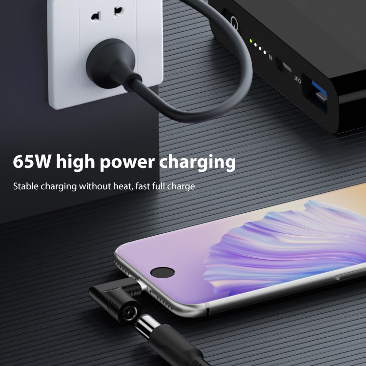 4.8x1.7mm 65W DC Input to USB-C / Type-C PD Power Adapter - free shipping - PMC TechLife - Order now!