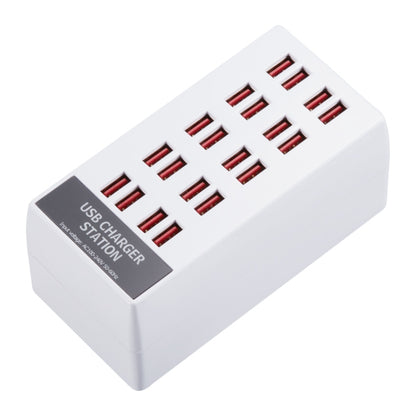 820 20-Ports Desktop USB Charger Station HUB(UK) - Multifunction Charger by PMC Jewellery | Online Shopping South Africa | PMC Jewellery | Buy Now Pay Later Mobicred