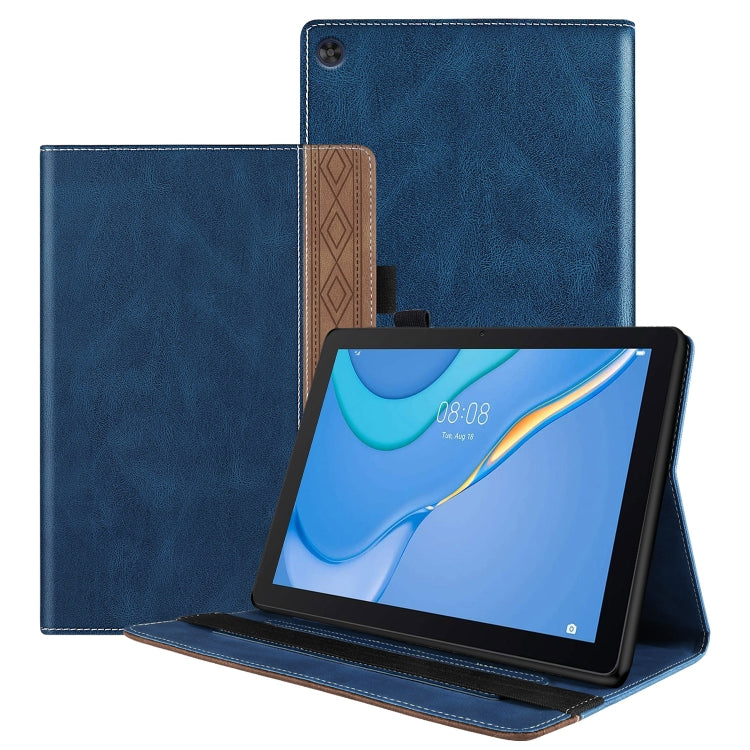 For Huawei MatePad SE Splicing Series Tablet Leather Case(Royal Blue) - Huawei by PMC TechLife | Online Shopping South Africa | PMC TechLife | Buy Now Pay Later Mobicred
