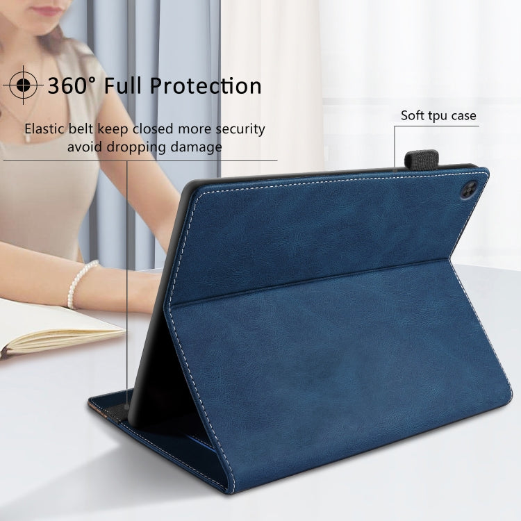 For Huawei MatePad SE Splicing Series Tablet Leather Case(Royal Blue) - Huawei by PMC TechLife | Online Shopping South Africa | PMC TechLife | Buy Now Pay Later Mobicred