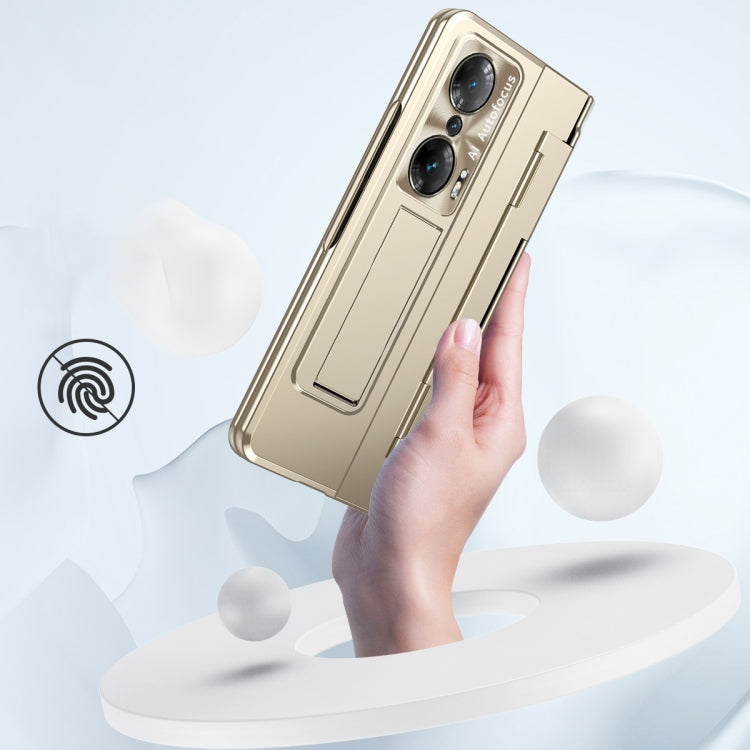 For Honor Magic Vs Integrated Folding Phone Case with Hinge(Champagne Gold) - Honor Cases by PMC TechLife | Online Shopping South Africa | PMC TechLife | Buy Now Pay Later Mobicred
