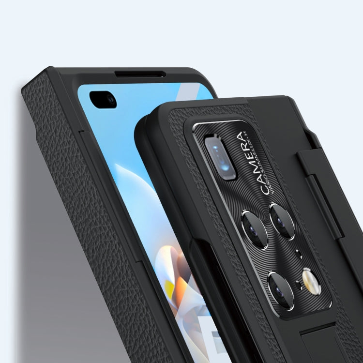 For Huawei Mate X2 Integrated Full Coverage Hinge Phone Case with Stylus(Gold) - Huawei Cases by PMC TechLife | Online Shopping South Africa | PMC TechLife | Buy Now Pay Later Mobicred