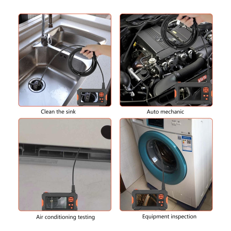 P130 14mm 4.3 inch Single Camera with Screen Endoscope, Length:5m -  by PMC TechLife | Online Shopping South Africa | PMC TechLife | Buy Now Pay Later Mobicred