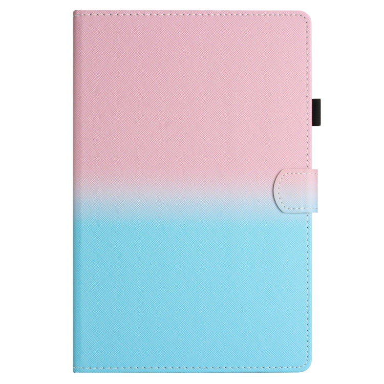 For 10 inch Universal Stitching Gradient Leather Tablet Case(Pink Blue) - free shipping - PMC TechLife - Order now!