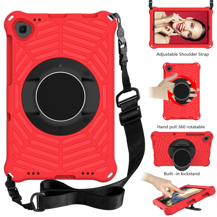 For Lenovo Tab K10 Spider King Silicone Protective Tablet Case(Red) - Lenovo by PMC TechLife | Online Shopping South Africa | PMC TechLife | Buy Now Pay Later Mobicred