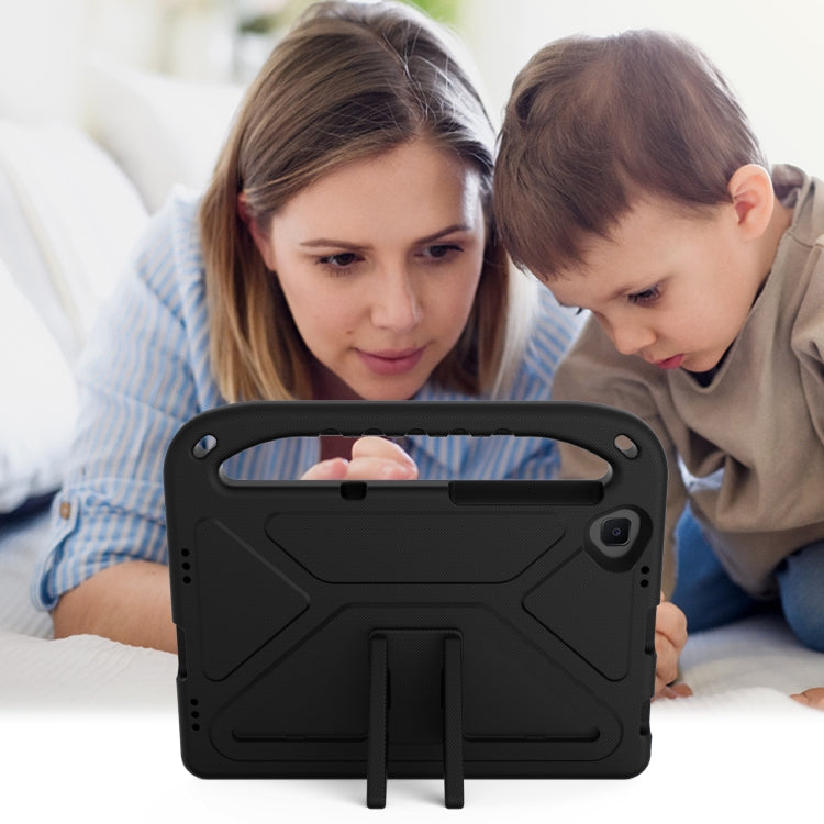 For Lenovo Tab K10 Handle EVA Shockproof Tablet Case with Holder(Black) - Lenovo by PMC TechLife | Online Shopping South Africa | PMC TechLife | Buy Now Pay Later Mobicred