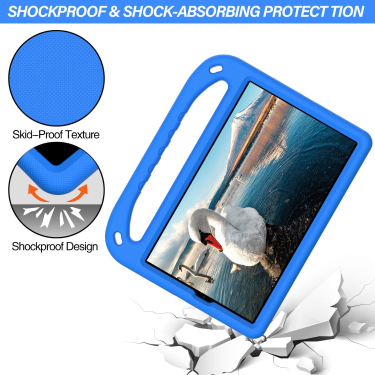 For Lenovo Tab M10 HD 2nd Gen Handle EVA Shockproof Tablet Case with Holder(Blue) - Lenovo by PMC TechLife | Online Shopping South Africa | PMC TechLife | Buy Now Pay Later Mobicred
