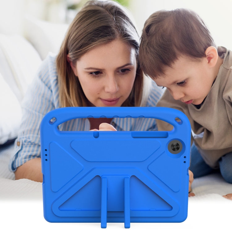For Lenovo Tab M10 HD 2nd Gen Handle EVA Shockproof Tablet Case with Holder(Blue) - Lenovo by PMC TechLife | Online Shopping South Africa | PMC TechLife | Buy Now Pay Later Mobicred