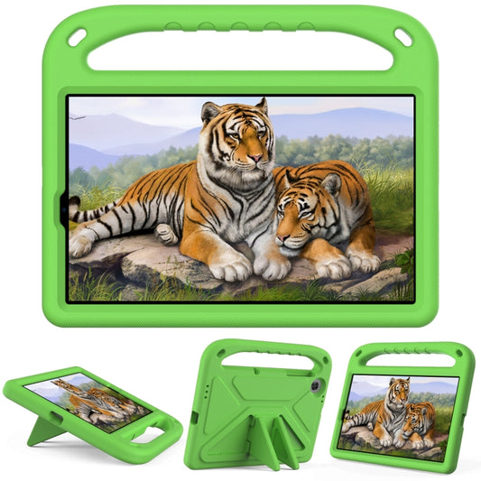 For Lenovo Tab M10 HD 2nd Gen Handle EVA Shockproof Tablet Case with Holder(Green) - Lenovo by PMC Jewellery | Online Shopping South Africa | PMC Jewellery