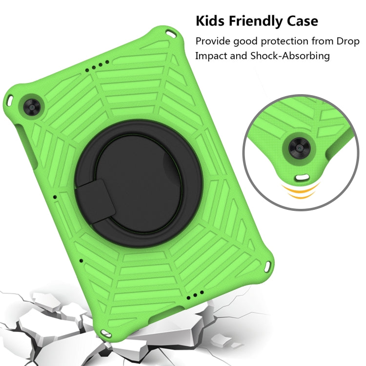 For Huawei MatePad T 10s Spider King Silicone Protective Tablet Case(Green) - Huawei by PMC TechLife | Online Shopping South Africa | PMC TechLife | Buy Now Pay Later Mobicred