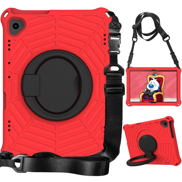 For Huawei MediaPad T5 Spider King Silicone Protective Tablet Case(Red) - Huawei by PMC TechLife | Online Shopping South Africa | PMC TechLife | Buy Now Pay Later Mobicred