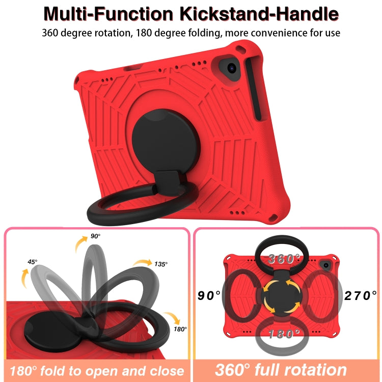 For Huawei MediaPad T5 Spider King Silicone Protective Tablet Case(Red) - Huawei by PMC TechLife | Online Shopping South Africa | PMC TechLife | Buy Now Pay Later Mobicred