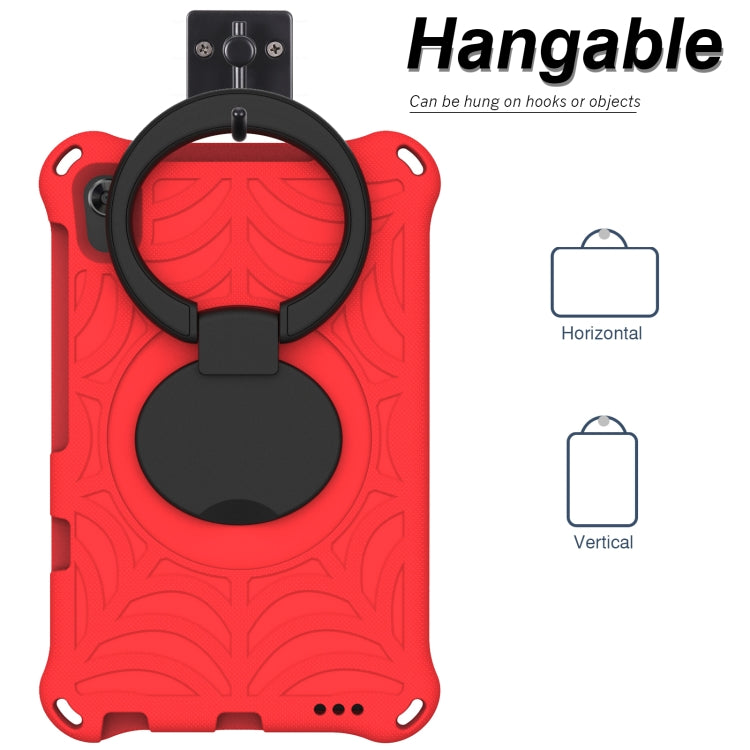 For Huawei MediaPad M5 Lite 8 Spider King Silicone Protective Tablet Case(Red) - Huawei by PMC TechLife | Online Shopping South Africa | PMC TechLife | Buy Now Pay Later Mobicred