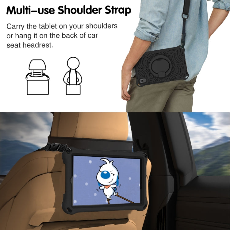 For Huawei MatePad T8 Spider King Silicone Protective Tablet Case(Black) - Huawei by PMC TechLife | Online Shopping South Africa | PMC TechLife | Buy Now Pay Later Mobicred