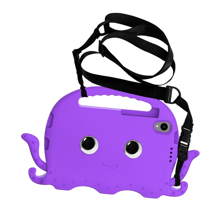 For Lenovo Tab M8 4th Gen Octopus Style EVA + PC Tablet Case with Strap(Purple) - Lenovo by PMC TechLife | Online Shopping South Africa | PMC TechLife | Buy Now Pay Later Mobicred