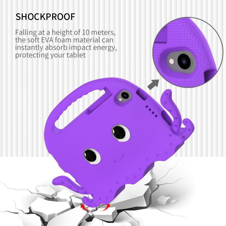 For Lenovo Tab M8 4th Gen Octopus Style EVA + PC Tablet Case with Strap(Purple) - Lenovo by PMC TechLife | Online Shopping South Africa | PMC TechLife | Buy Now Pay Later Mobicred