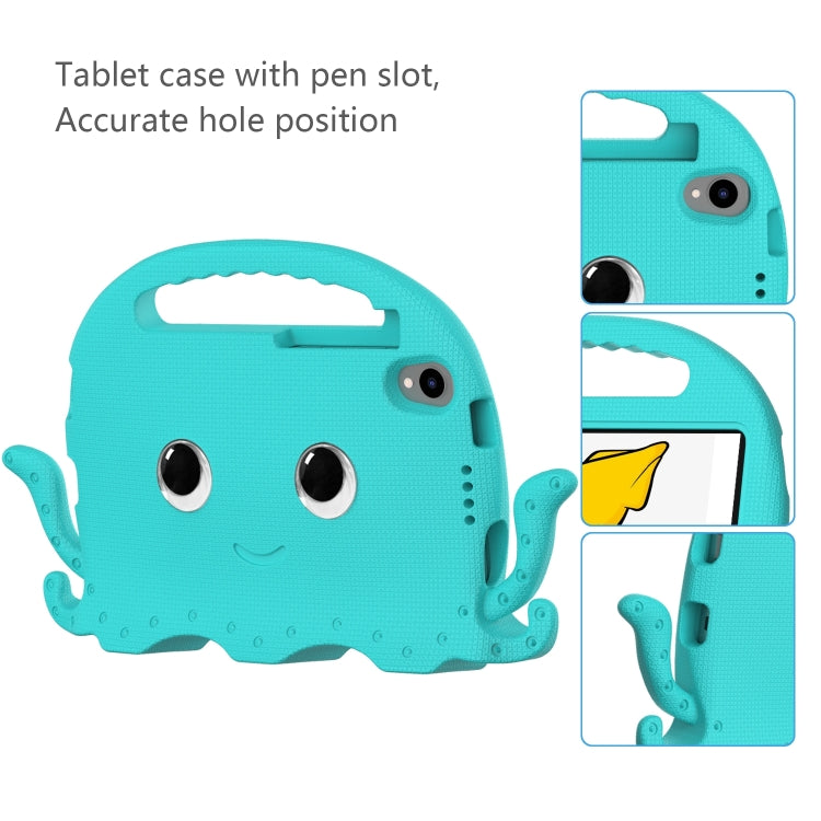For Lenovo Tab M8 4th Gen Octopus Style EVA + PC Tablet Case with Strap(Glacial Green) - Lenovo by PMC TechLife | Online Shopping South Africa | PMC TechLife | Buy Now Pay Later Mobicred