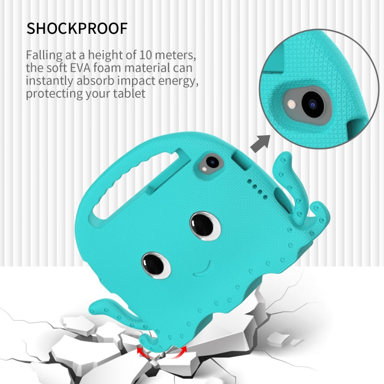 For Lenovo Tab M8 4th Gen Octopus Style EVA + PC Tablet Case with Strap(Glacial Green) - Lenovo by PMC TechLife | Online Shopping South Africa | PMC TechLife | Buy Now Pay Later Mobicred