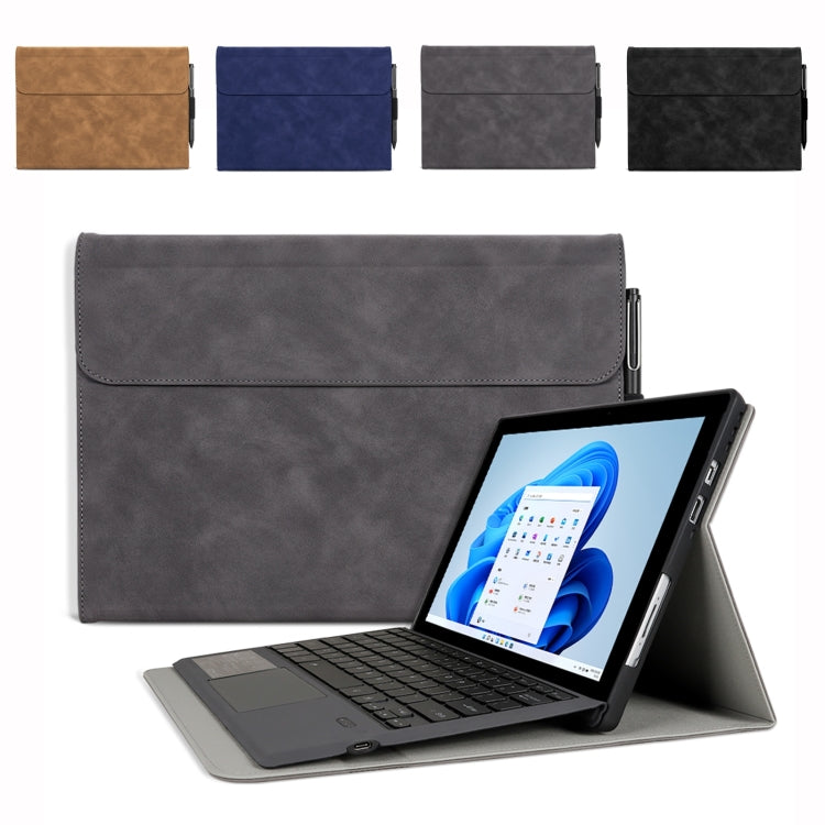 For Microsoft Surface Pro 7+ / 7 / 6 / 5 / 4 Sheepskin All-Inclusive Shockproof Protective Case(Black) - Others by PMC Jewellery | Online Shopping South Africa | PMC Jewellery | Buy Now Pay Later Mobicred