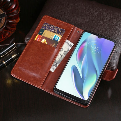 For Ulefone Note 14 idewei Crazy Horse Texture Leather Phone Case with Holder(Sky Blue) - Ulefone Cases by idewei | Online Shopping South Africa | PMC Jewellery | Buy Now Pay Later Mobicred