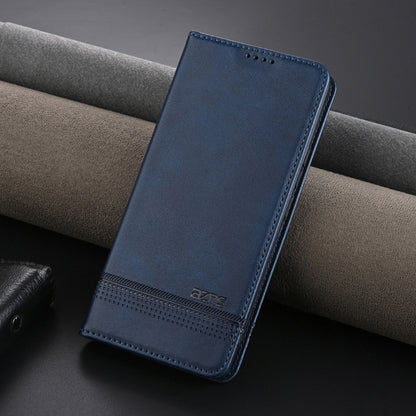 For Honor Magic6 AZNS Magnetic Calf Texture Flip Leather Phone Case(Dark Blue) - Honor Cases by AZNS | Online Shopping South Africa | PMC Jewellery | Buy Now Pay Later Mobicred