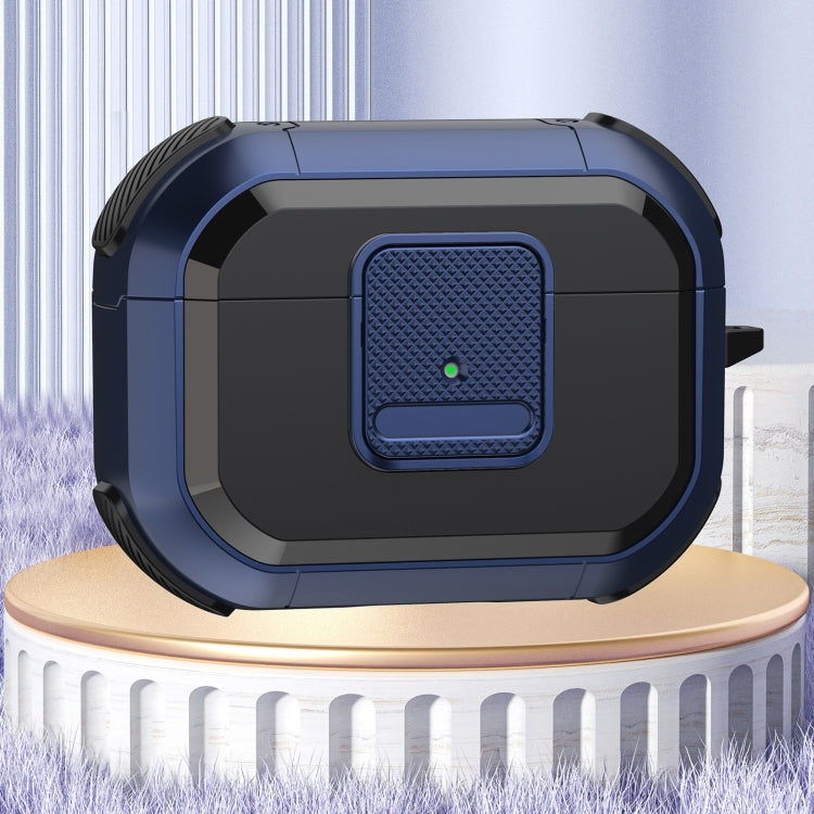 For AirPods Pro 2 Wireless Earphones Protective Case(Blue) - For AirPods Pro 2 by PMC Jewellery | Online Shopping South Africa | PMC Jewellery | Buy Now Pay Later Mobicred