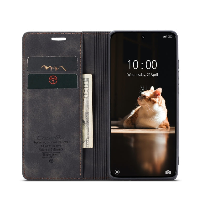 For Xiaomi 13 CaseMe 013 Multifunctional Horizontal Flip Leather Phone Case(Black) - Xiaomi Cases by CaseMe | Online Shopping South Africa | PMC Jewellery | Buy Now Pay Later Mobicred