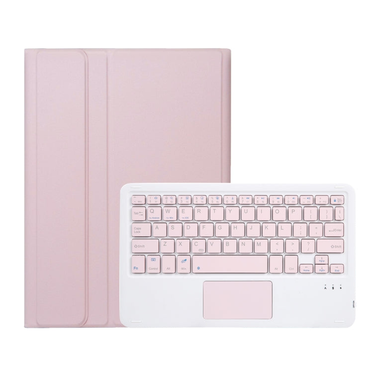 For Huawei MatePad 11 2023 AHW13-A Lambskin Texture Ultra-thin Detachable Bluetooth Keyboard Leather Case with Touchpad(Pink) - Huawei Keyboard by PMC Jewellery | Online Shopping South Africa | PMC Jewellery