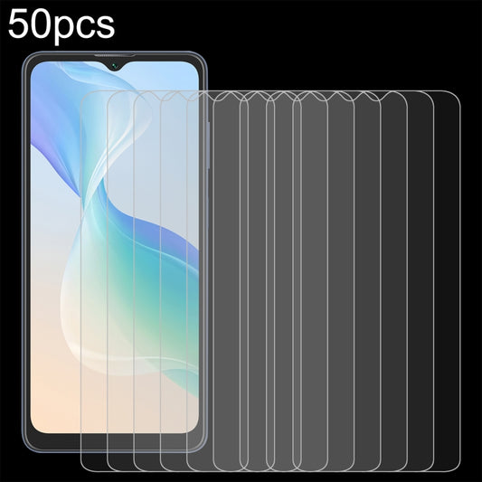 For Blackview Oscal C30 Pro 50pcs 0.26mm 9H 2.5D Tempered Glass Film - For Blackview by PMC Jewellery | Online Shopping South Africa | PMC Jewellery